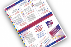 Буклет в 2 фальца