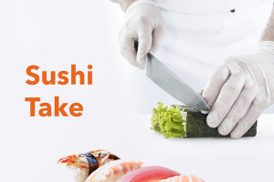Разработка сайта для франшизы сервиса доставки суши SUSHI TAKE