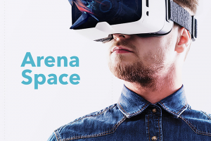 Разработка айдентики для международной сети VR парков ARENA SPАC