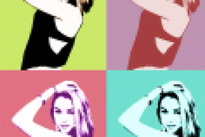 Обработка фото в стиле поп-арт