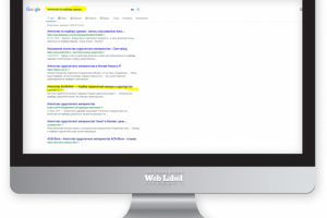 Вывод сайта агентства суррогатного материнства в ТОП Гугла