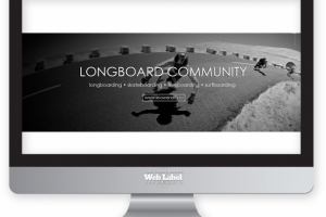 Оформление социальной сети для сообщества "Longboard"