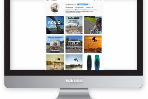 Оформление аккаунта в инстаграме для спортивного магазина