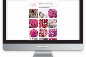 Оформление аккаунта в инстаграме для likeflower_ru