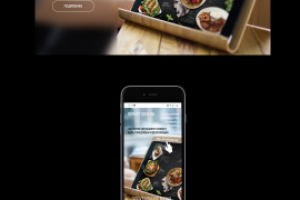 сайт для мобильного приложения