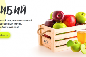 Сайт для производителя сока на WordPress