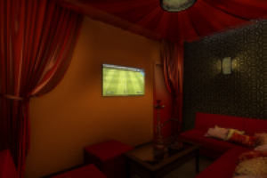 Дизайн кальяной комнаты в восточном стиле3