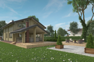 Дом из бруса