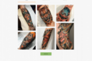 Сайт студии тату - Nikita Tatoo