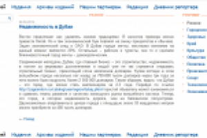 Недвижимость в Дубаи