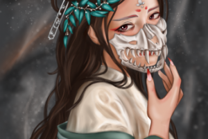 Девушка в Японском стиле