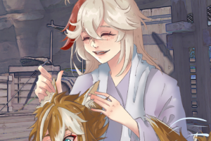 Арт к игре иллюстрация персонажа