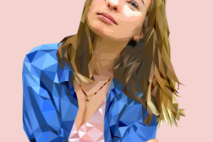 Портрет в Low-Poly