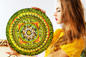 Картина акрилом