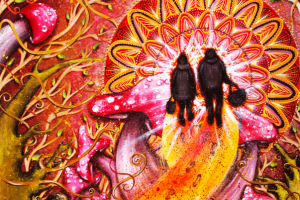 Картина акрилом