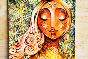 Картина акрилом