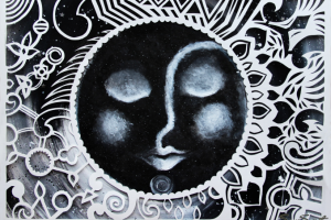 Картина акрилом