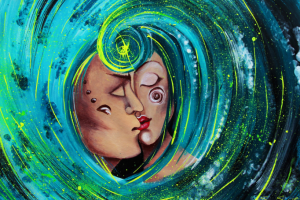 Картина акрилом