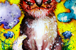 Рисунок красками