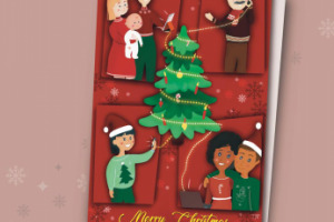 Новогодняя открытка