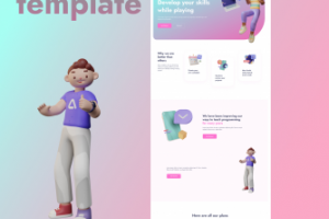 Landing Page template (Шаблон)
