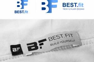 Рестайлинг логотип для интернет магазина спорт.питания«BEST.FIT»