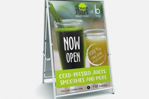 Штендер для «Green Point»