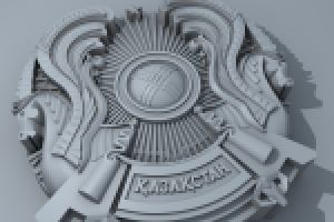 Герб Казахстана