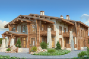 Шале вариант 3 другой ракурс