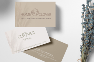 CLOVER HOME - визитка