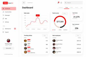 POS app - UI/UX design
