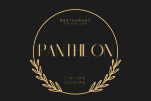 Логотип ресторана, эмблема.