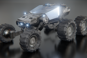 Внедорожник в Sci-Fi стиле