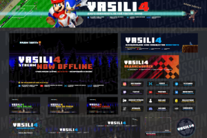 Оформление Twitch канала - Vasili4