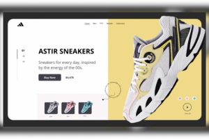 Реклама кроссовок