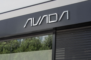 Вывеска 1 для студии "AVADA"