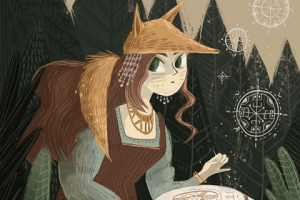 Лиса-Вышивальщица