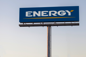 Рекламный стенд нефтяной компании