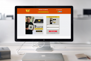 Разработка продающего сайта "5 шагов к деньгам" на конструкторе