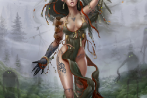 Askefroa Nymph of Nothern woods