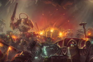 Space marine massacre. Alternative Warhammer 30k