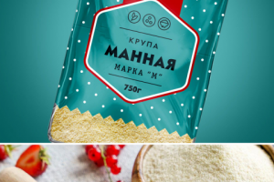 дизайн упаковки крупы "Великое"