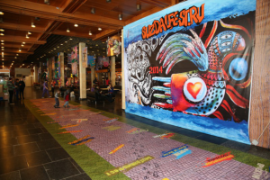 Анимационный Фестиваль 2014 г.Напольные дорожки (наклейка) 22м