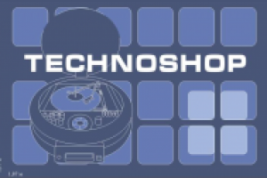 Оформление витрины муз. магазина. Исп. на п/прозр. пленке