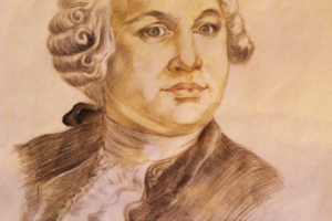 Портрет Ломоносова на заказ в кабинет