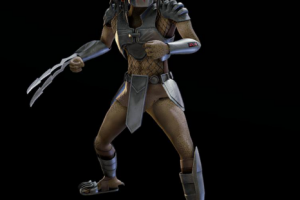 Моделирование персонажа "Хищник"