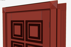 Дверь  чертеж