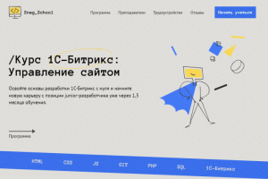 Лэндинг - Снегошкола