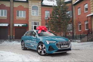 Новый год с Audi E-tron. Специально для Ауди Центр Тюмень. Видео