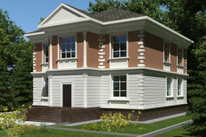 Коттедж двухэтажный